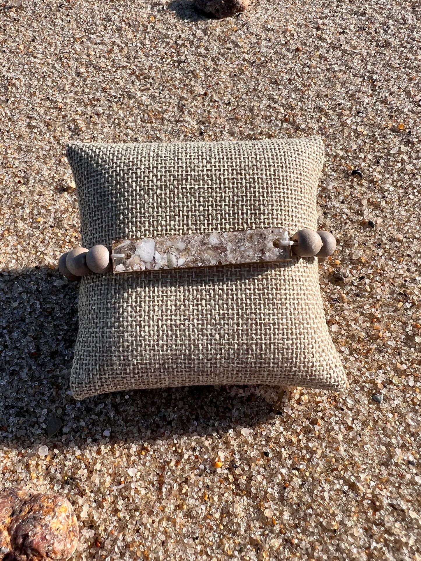 THE SANDBAR BRACELET: Oyster Shell