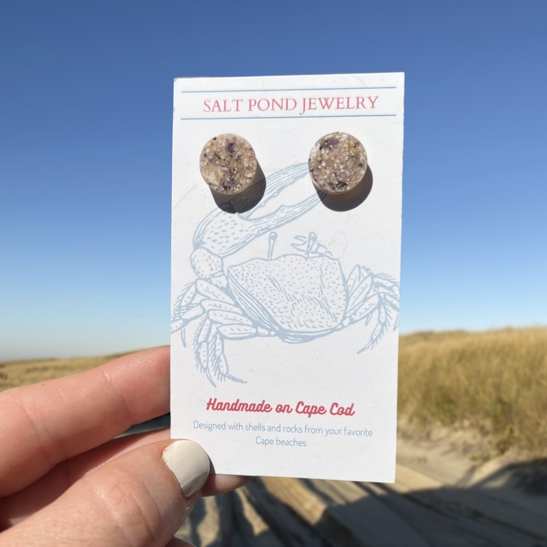 CHATHAM STUD-Round (Clam Shell)