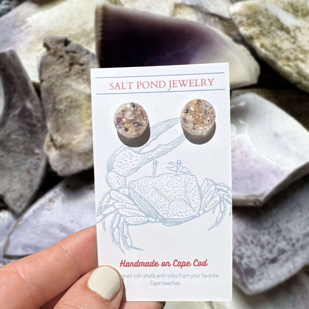 CHATHAM STUD-Round (Clam Shell)
