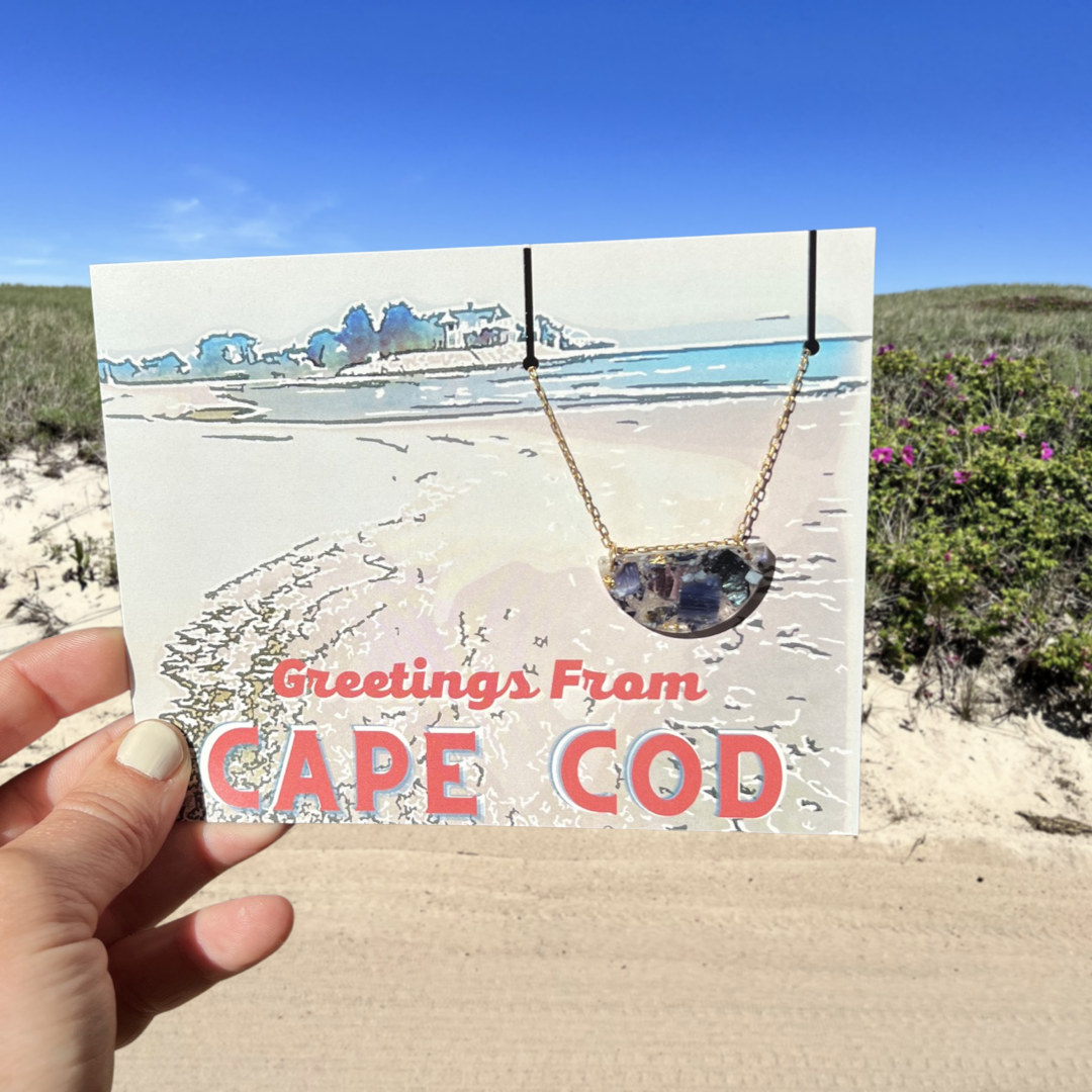 SAGAMORE NECKLACE- Oyster Shell